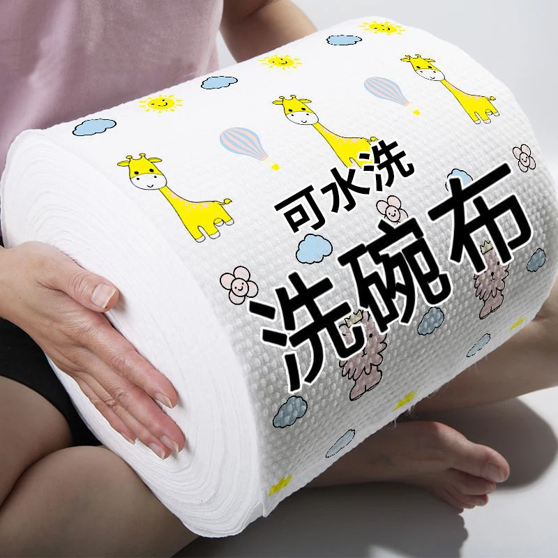 懒人抹布干湿两用家务清洁用品厨房洗碗巾不沾油吸油去一次性家用
