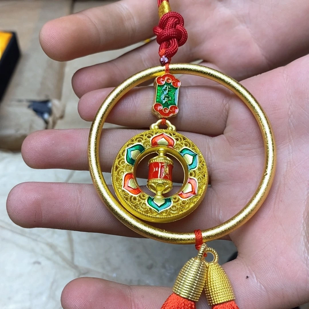 滴血莲花菩提吊坠