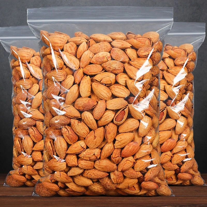 新货巴旦木薄壳奶油味饱满松脆坚果干果扁桃仁杏仁罐装袋装零食