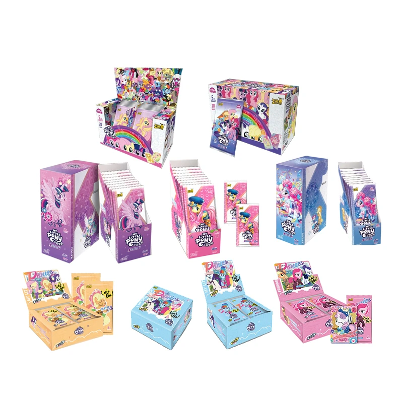 【整盒直邮】卡游正版小马宝莉卡片趣影包辉月包彩虹一整盒卡牌盲盒