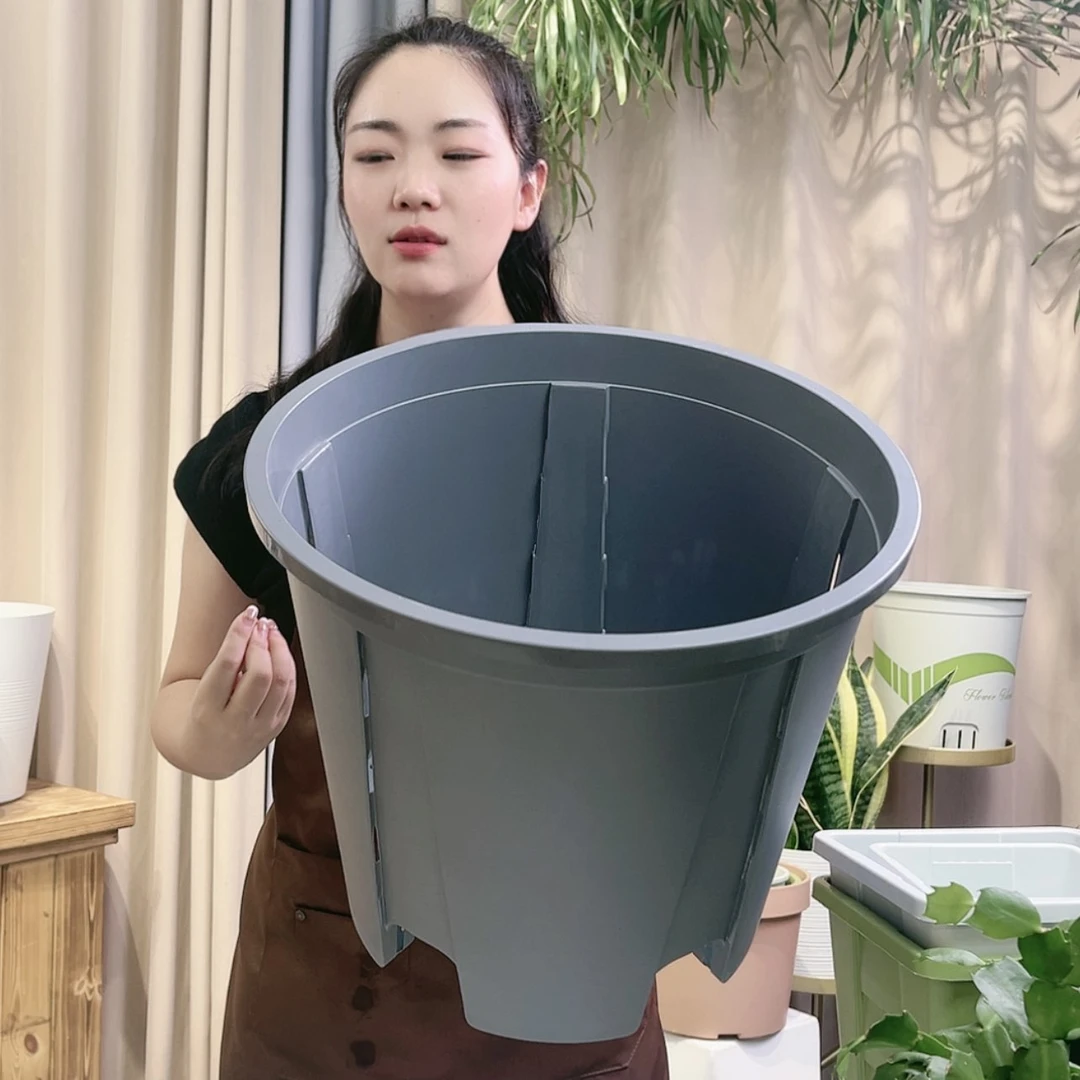 【闪购商品】树脂20CM（含）-50CM（不含）蓝莓盆39口径5个无拖微瑕
