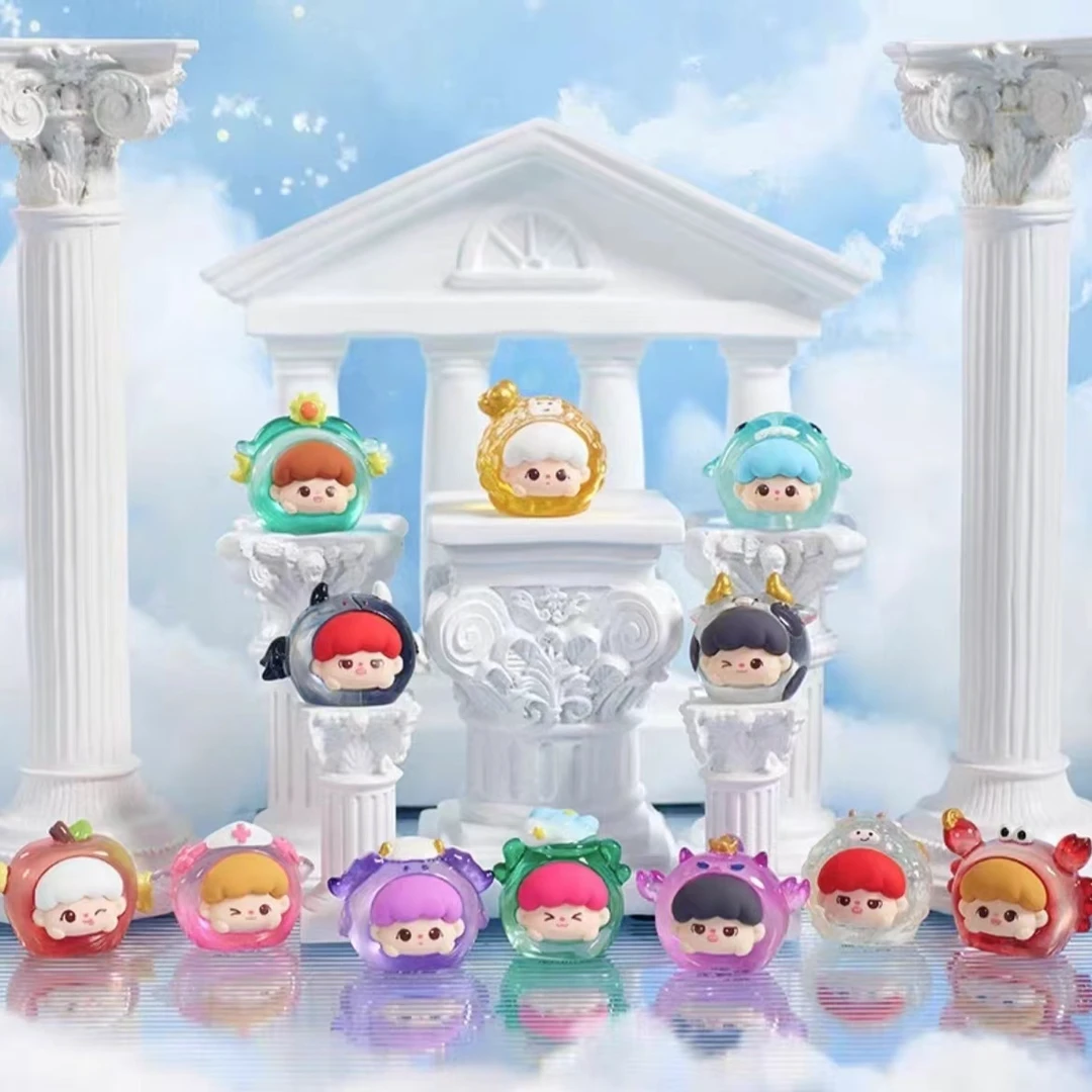 正版嘟崽十二星座可爱狮子座手办摆件桌面潮玩生日礼物天秤座常规