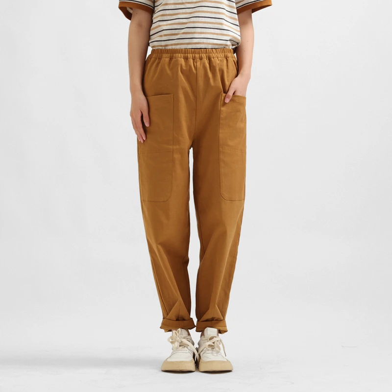 本依凡春季女休闲裤SYSKZ0069【部分微瑕，N，O褪N，O焕！介意慎拍】