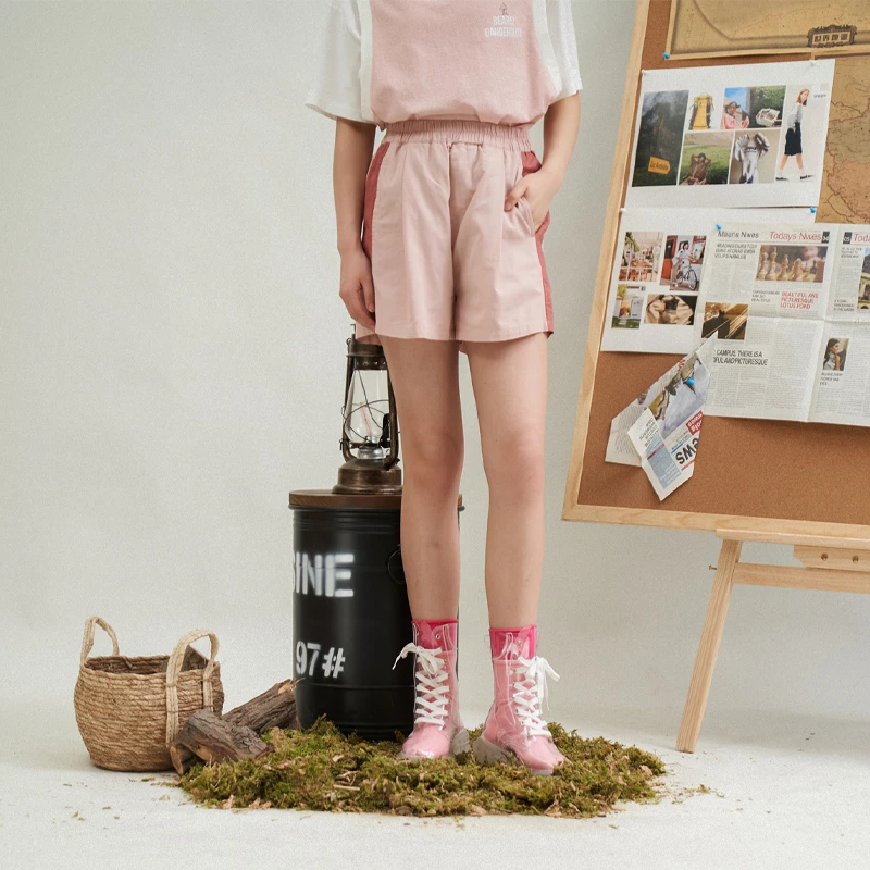 本依凡夏季女短裤TESKZ1011【部分微瑕，N，O褪N，O焕！介意慎拍】