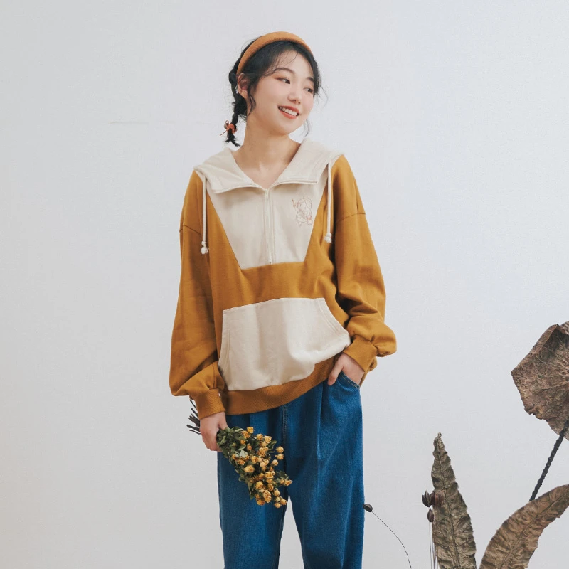 【部分微瑕，N，O褪N，O焕！介意慎拍】本依凡春季女士卫衣TYSWY0624