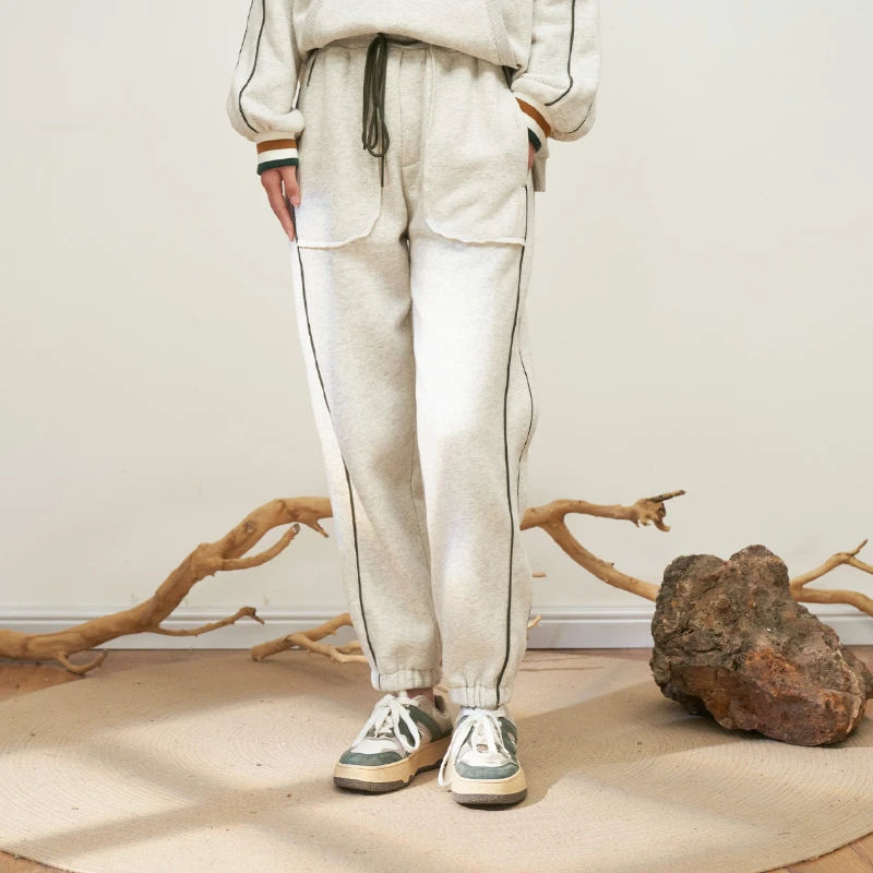 本依凡【部分微瑕，N，O褪N，O焕！介意慎拍】冬季女休闲长裤ESSKZ0083