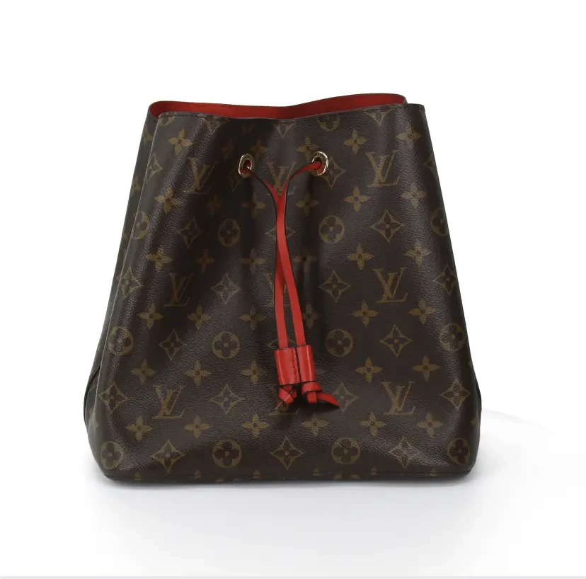 95新 LouisVuitton/路易威登 红色 水桶包  单肩手提包