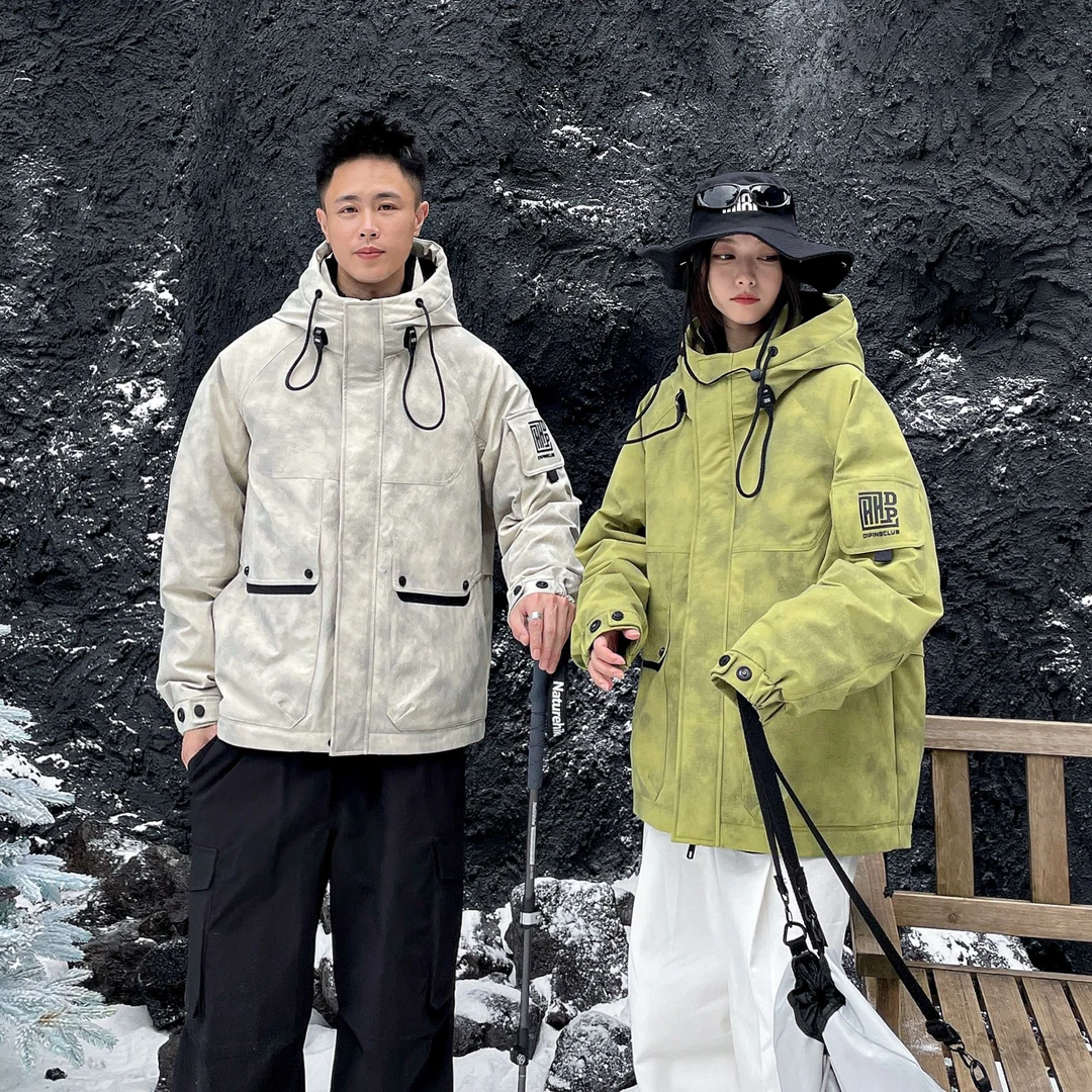 【潮男风暴】冬季加厚防风保暖棉服男士连帽外套潮流宽松休闲