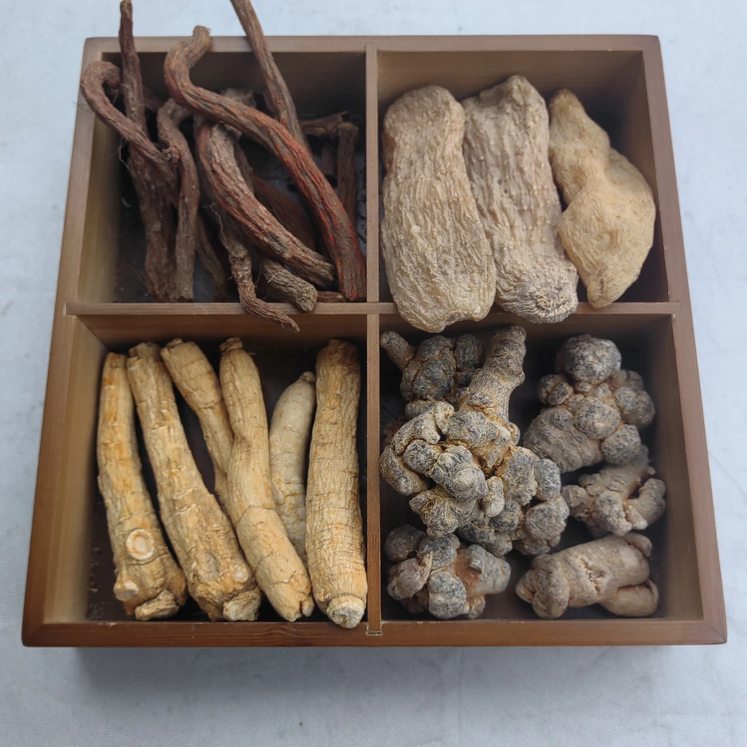 【四宝粉】西洋参、三七、丹参、天麻各100g(代客打粉)