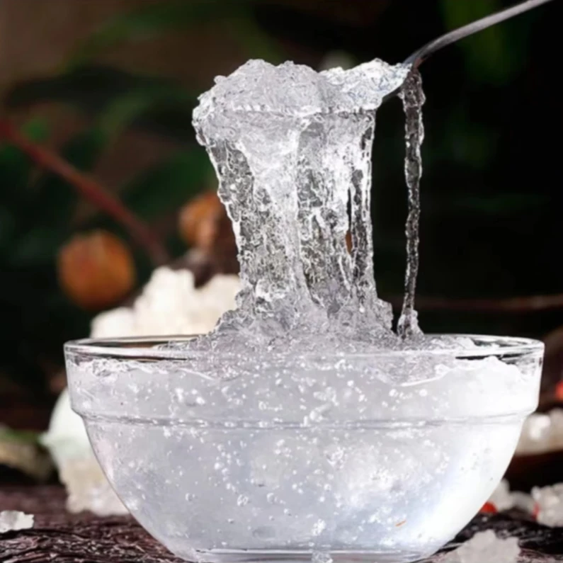 AAA级云南天然拉丝雪燕杂质少天然玻尿酸一罐可吃30回以上