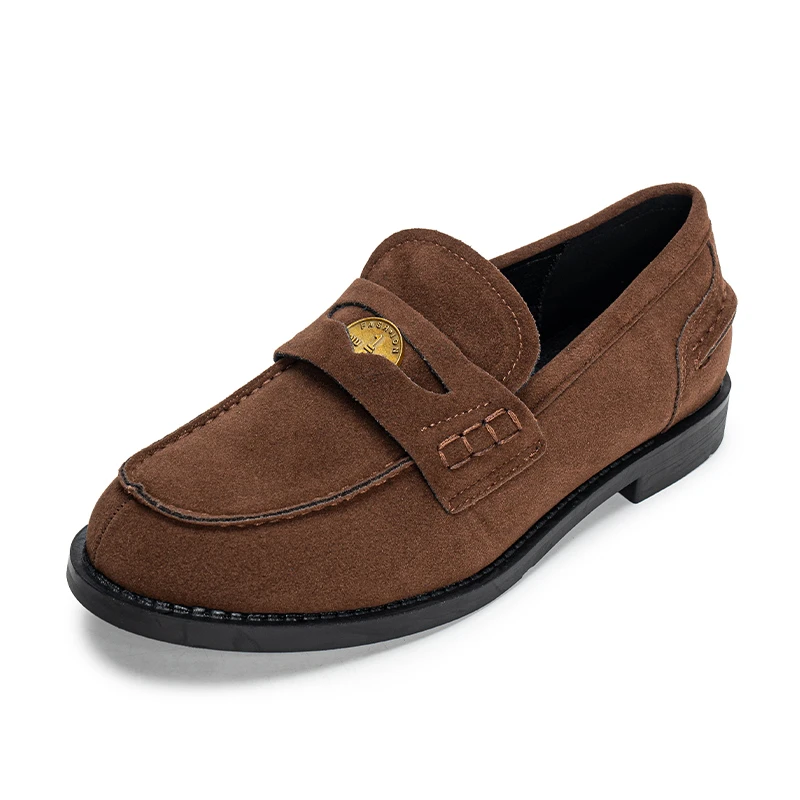 【于月专属】复古乐福鞋女2024年秋季新款百搭时尚女鞋英伦风小皮鞋