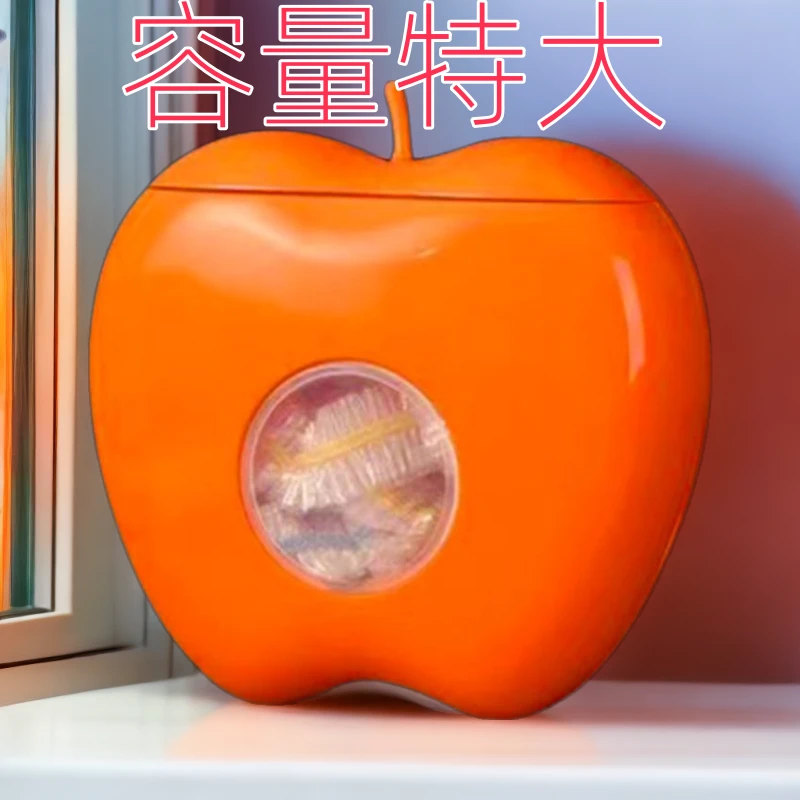 一次性保鲜膜套收纳盒壁挂神器放厨房抽取装保鲜袋罩的盒子免打孔