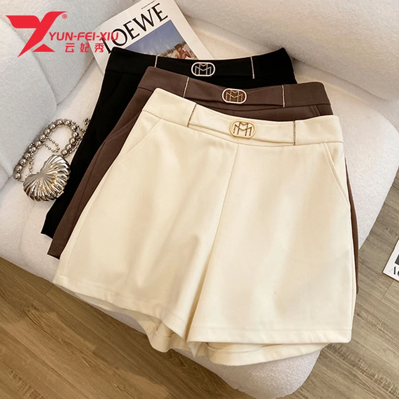 云妃秀大码女装短裤韩版新款显瘦宽松A字裤休闲气质外穿百搭20433