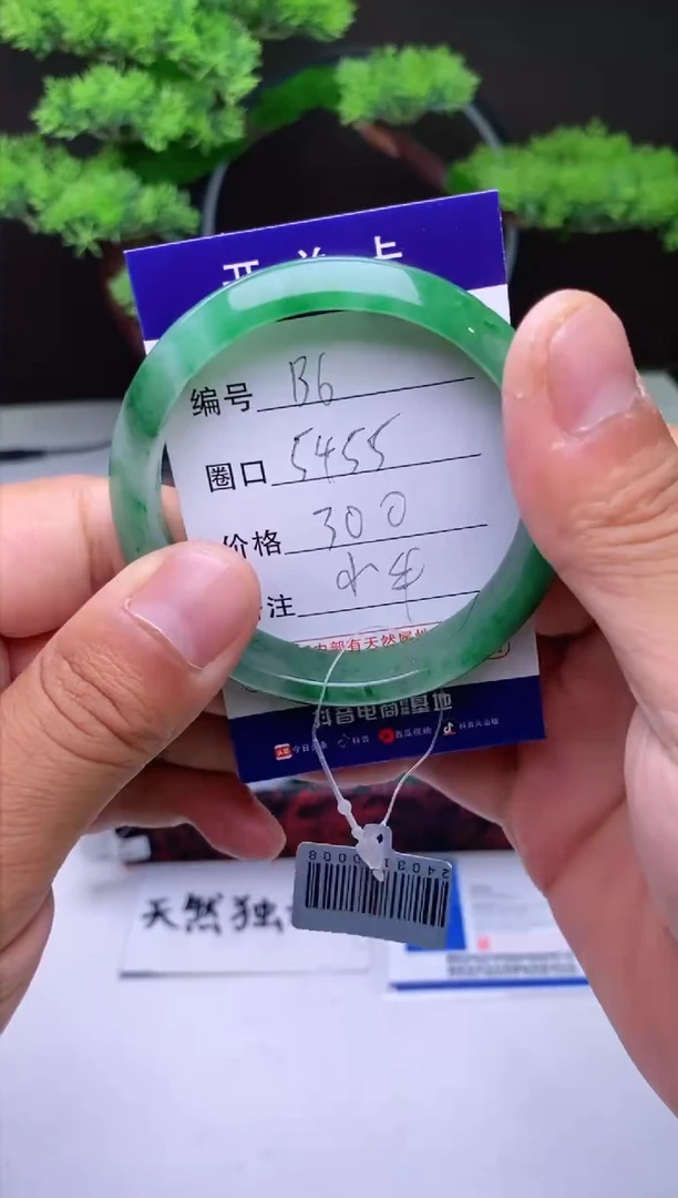【闪购商品】石英质玉手镯未镶嵌【冰澜珠宝】-序号6