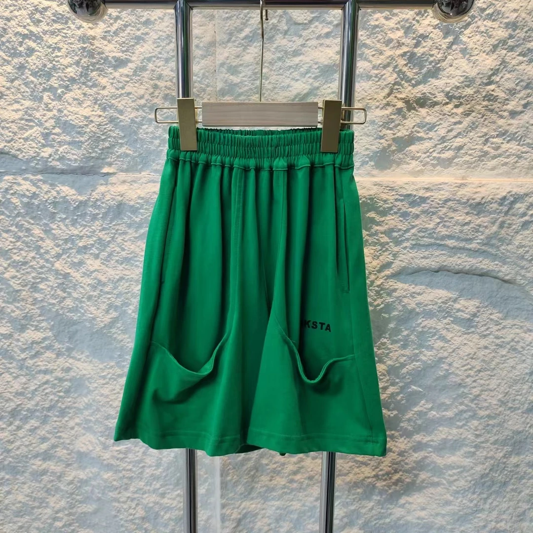 【链接款9628】绿色针织短裤*