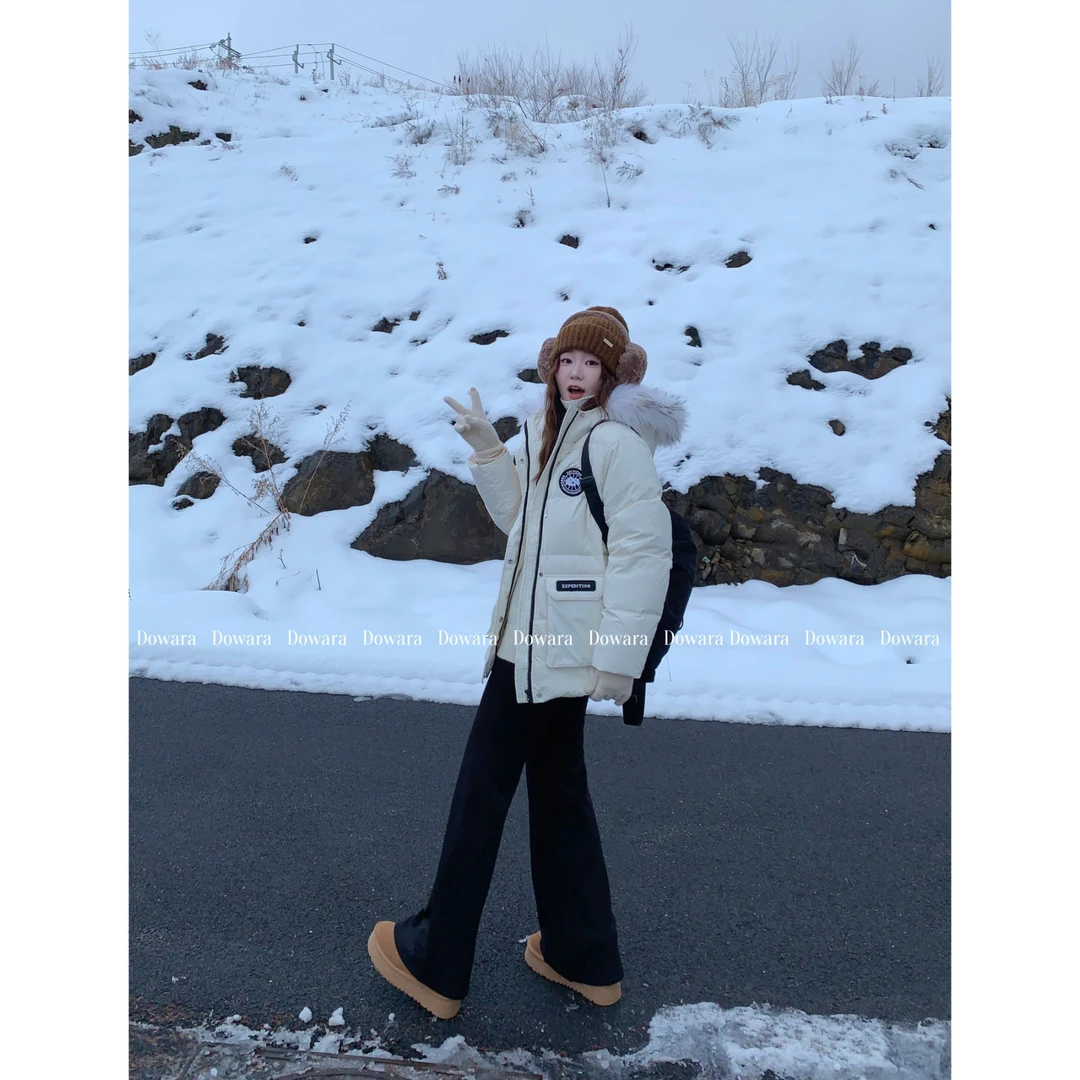 现货大婉酱微胖定制冬季【超模裤】高腰加绒休闲显瘦微喇长裤 6509D