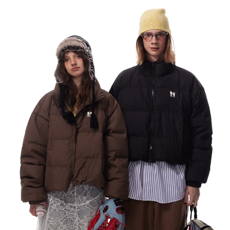 [青]江南先生cleanfit美式复古冬季保暖白鸭绒羽绒服外套JN44J24