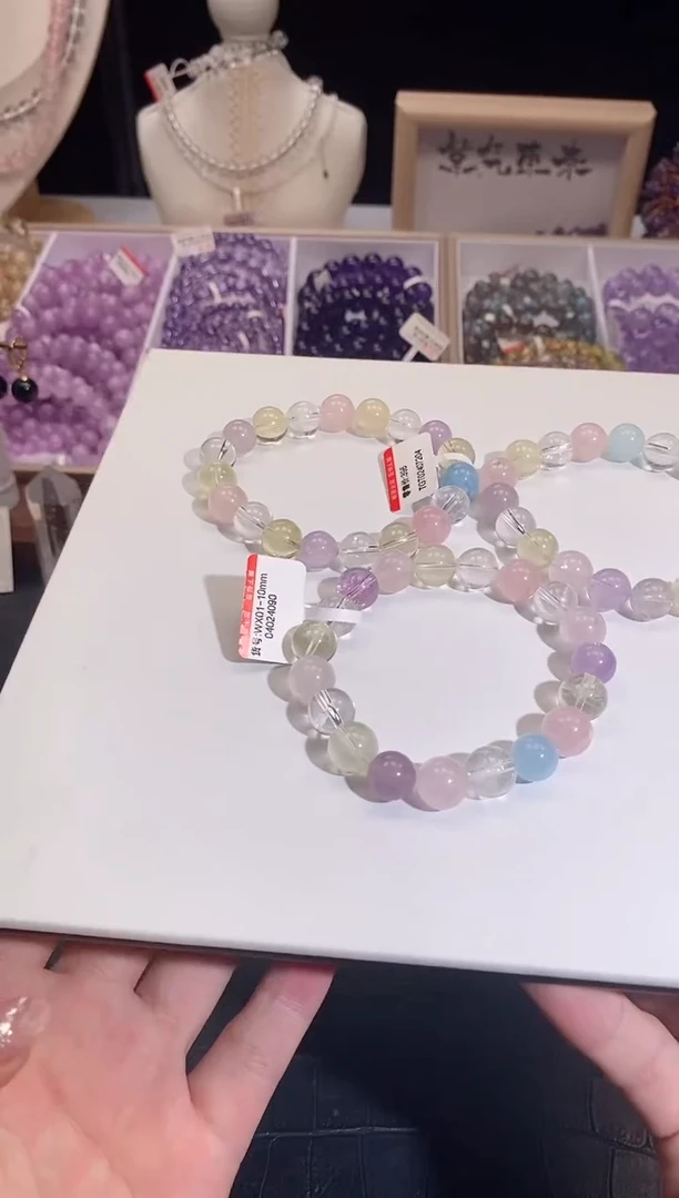 【闪购商品】水晶手链未镶嵌多样性发一