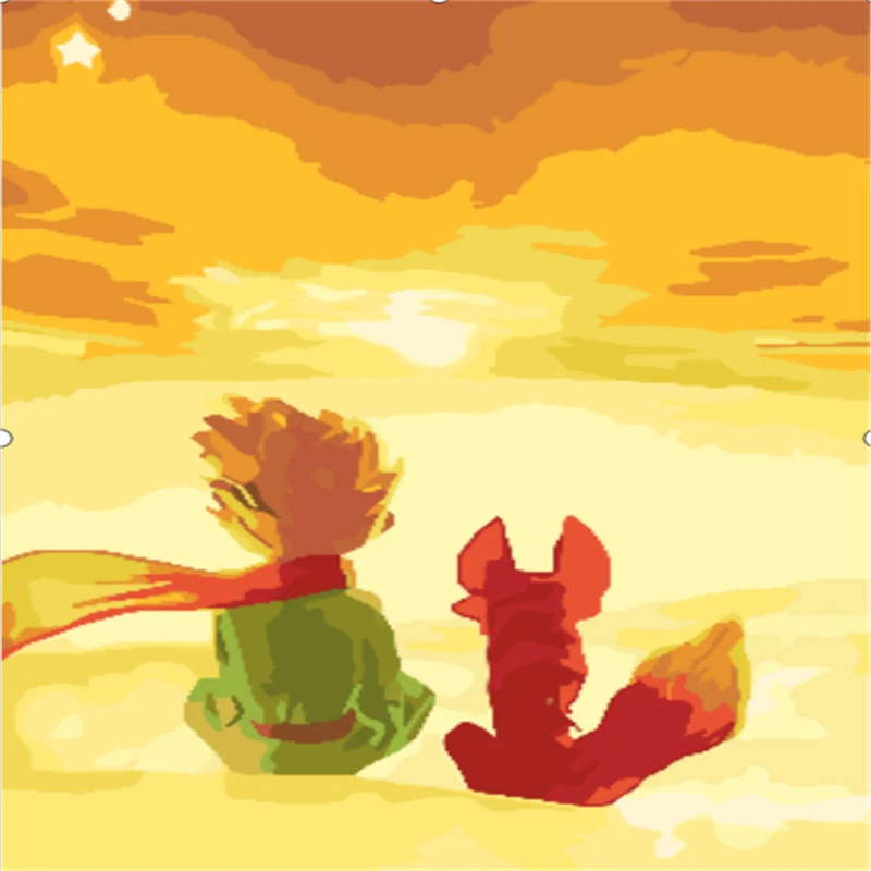 diy数字油画手工填充解压治愈高级感系列装饰挂画