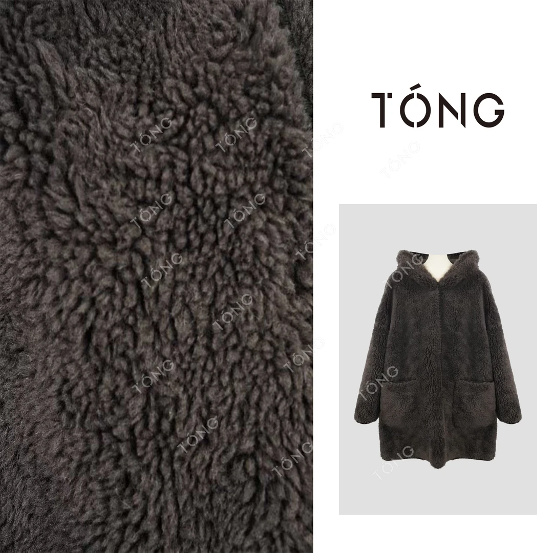 【携月同眠】秋冬新款时尚加绒羊毛外套 GM109