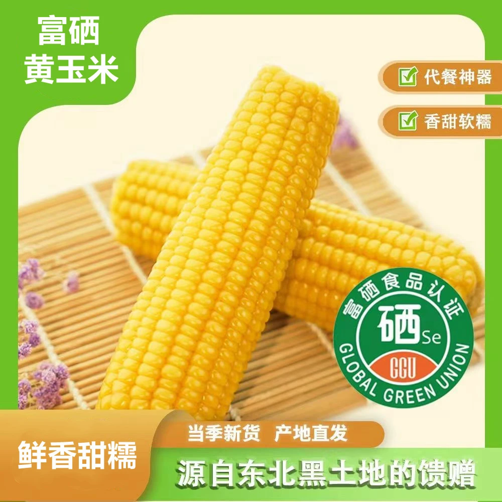 富硒黄玉米糯九鲜香甜糯精选200克/根*10根真空包装鲜甜营养好吃