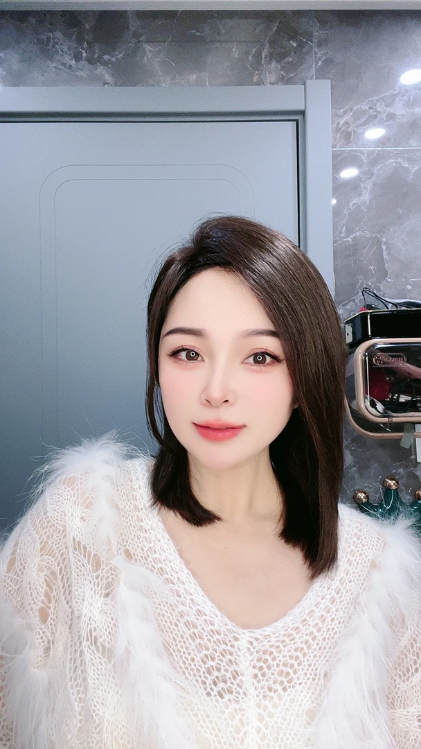 高颅顶侧分假发修饰脸型假发