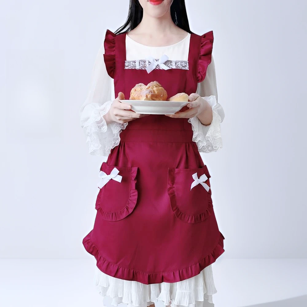 韩式厨房家用大码夏季薄款透气2024新款网红餐饮专用定制工作服女