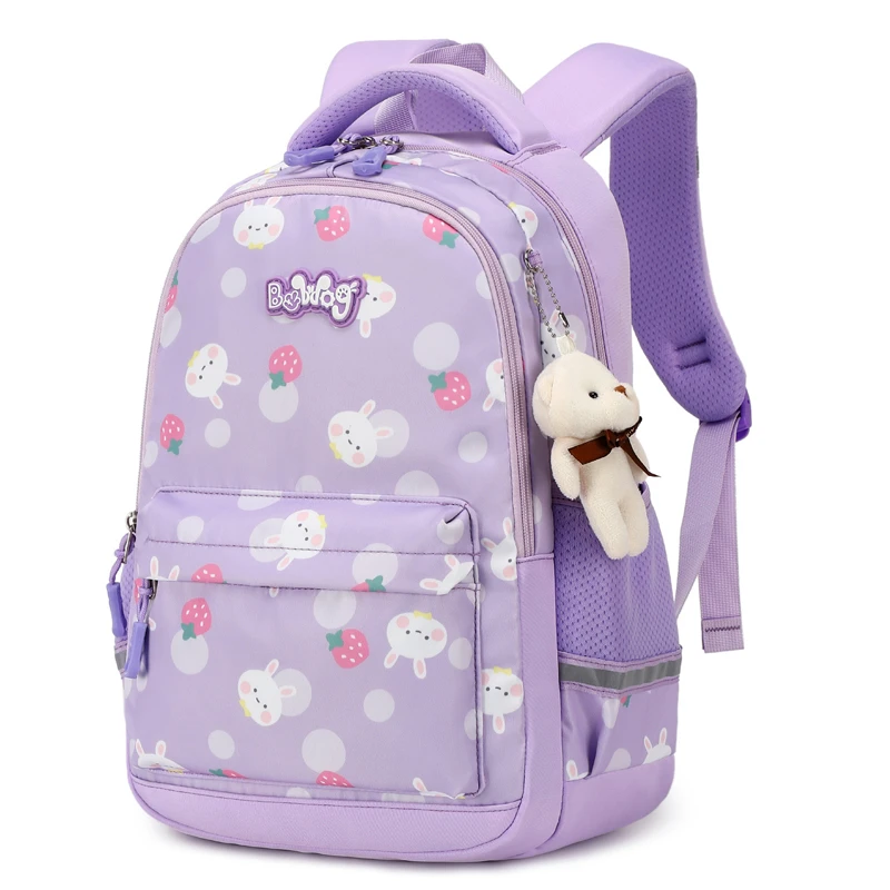 Bobdog/巴布豆书包双肩包小学生1-3年级3-6护脊减负超轻儿童背包