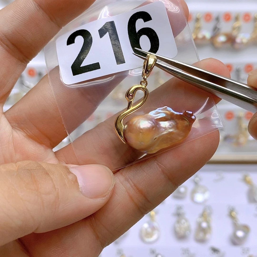淡水珍珠其他银S925镶嵌216