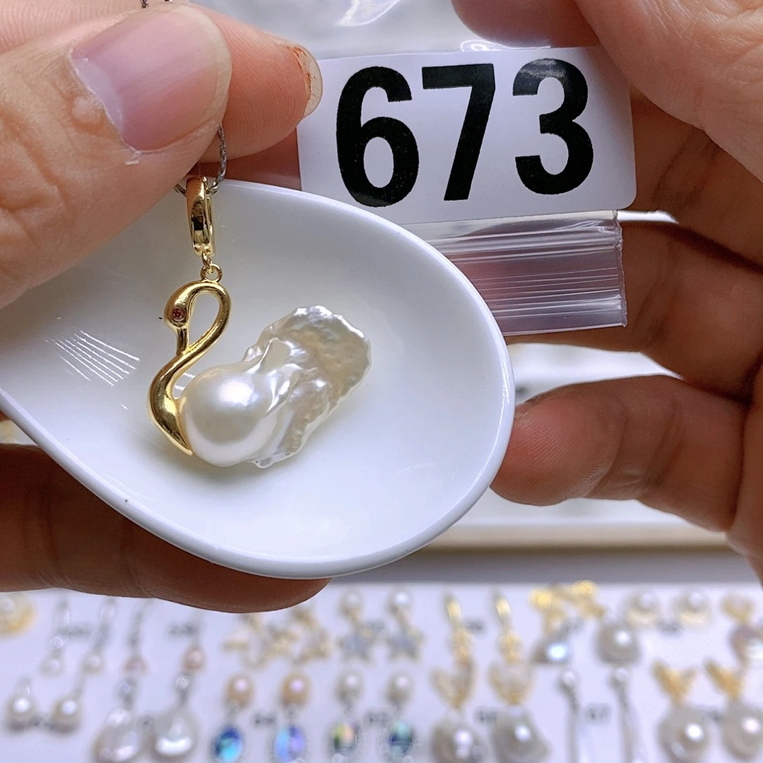 淡水珍珠其他银S925镶嵌673