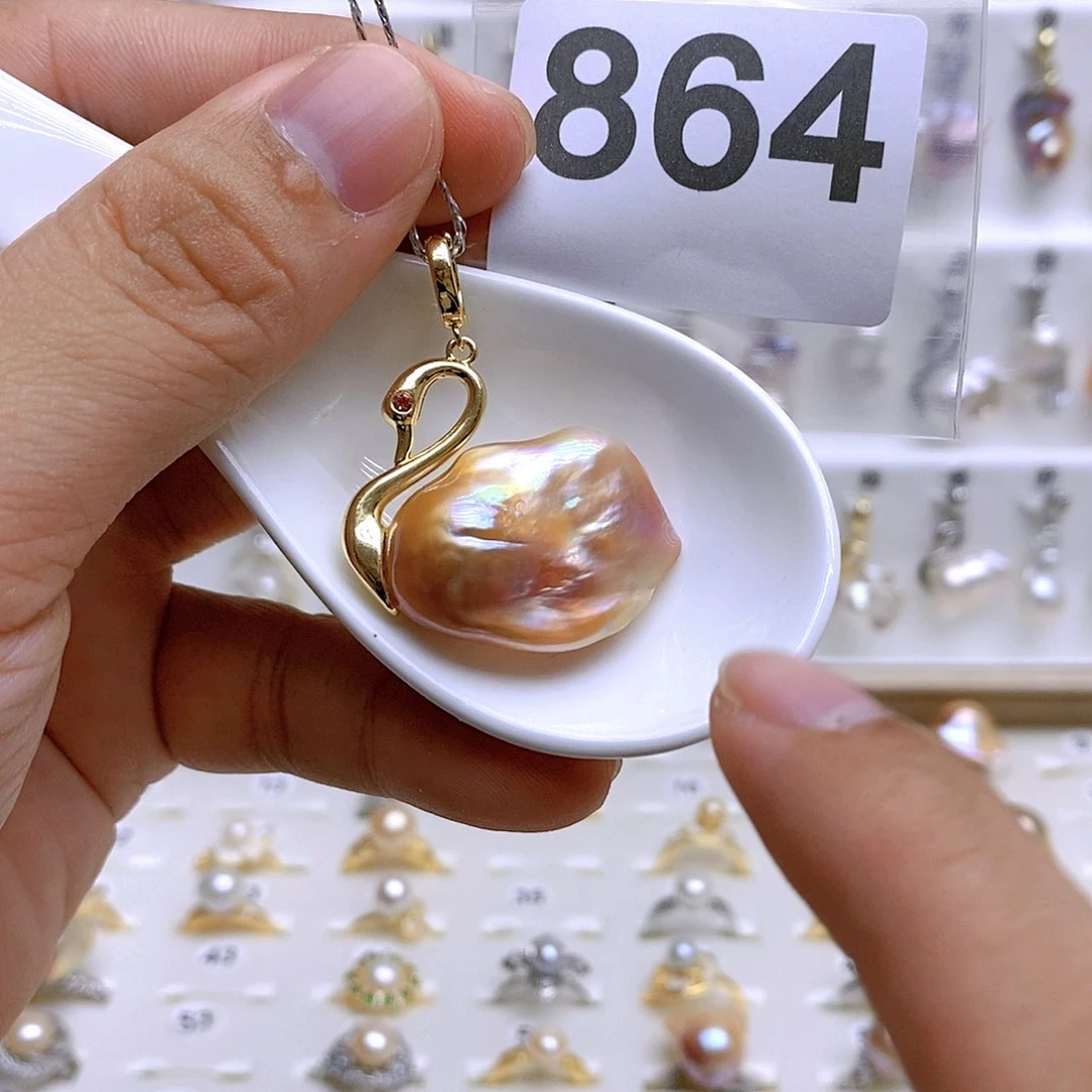 淡水珍珠其他银S925镶嵌864