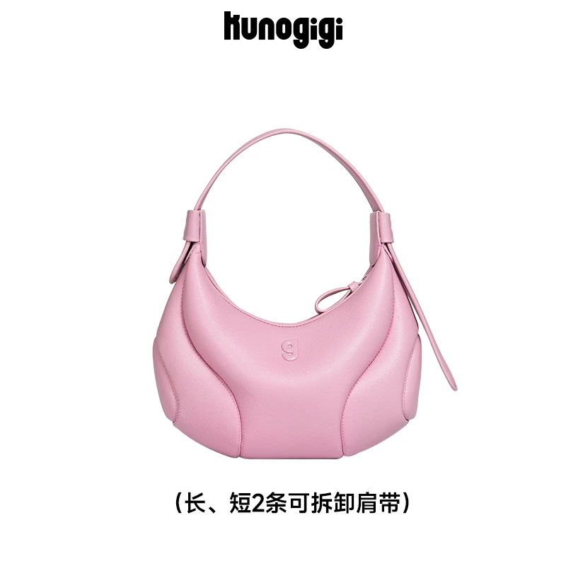 KUNOGIGI/古良吉吉棒球腋下包小号包包女小众原创单肩包斜挎包