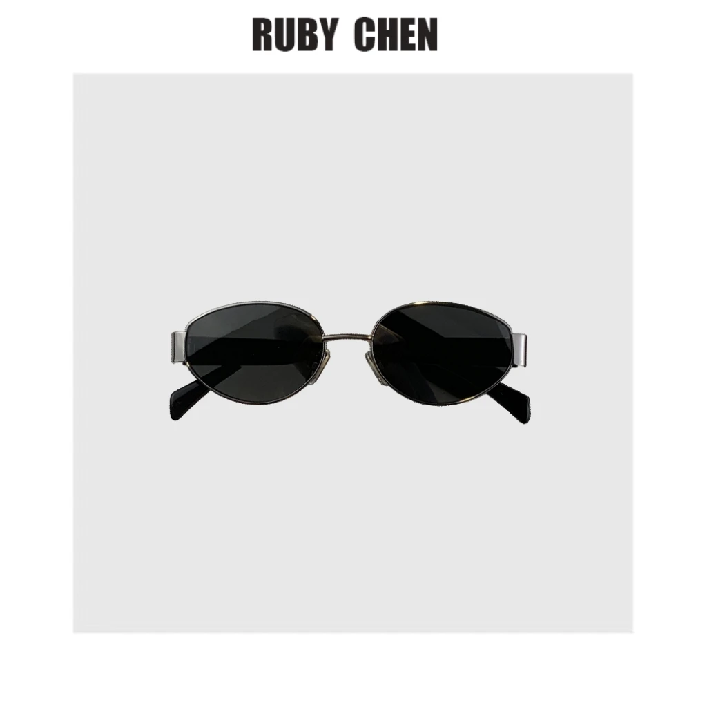 全姐~韩版复古时尚气质百搭显小脸高级感简约墨镜女