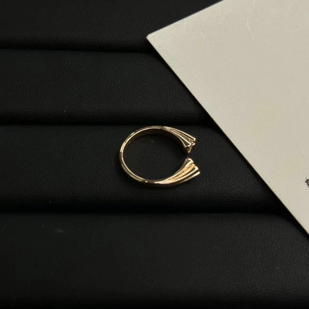 铜合金戒指 双个葫芦时尚戒指-9541