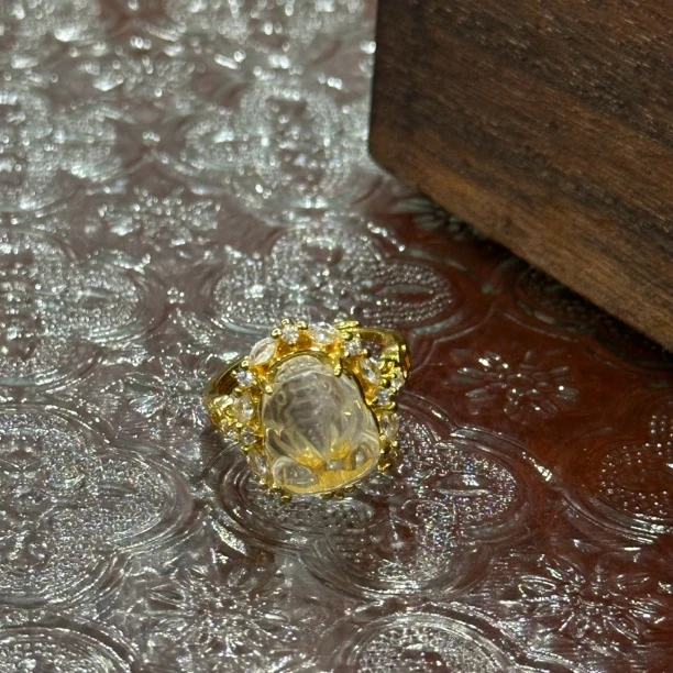 铜合金戒指 轻奢新中式貔貅戒指-3146