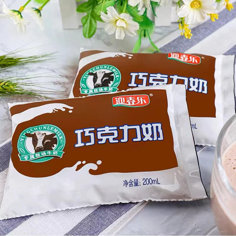 青岛迎春乐巧克力牛奶