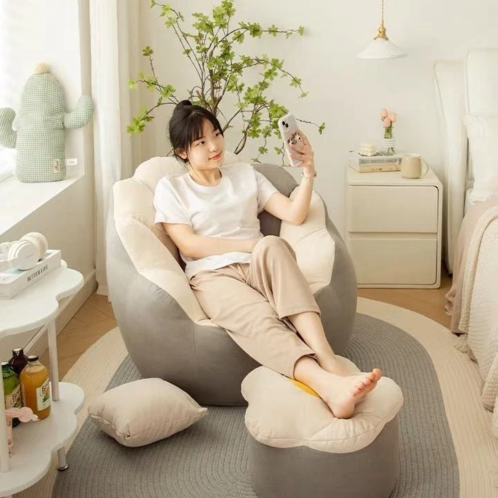 懒人沙发卧室客厅小户型出租屋单人小沙发凳子躺椅榻榻米懒人沙发