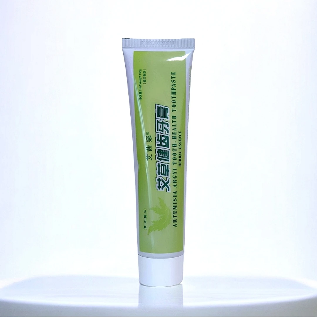 美罗专用含氟艾草健齿牙膏修护抑菌牙膏止痒多效温和绿标凝胶天然