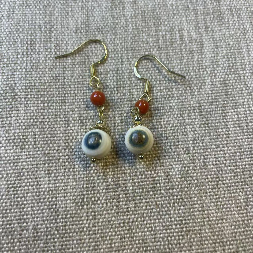 小马菩提吊坠毕业蓝眼