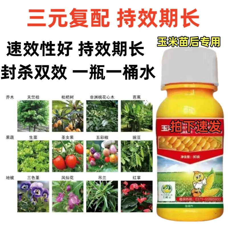 稳农丰玉米苗后专用强效禾阔通用不伤苗高含量玉米专用有机肥料