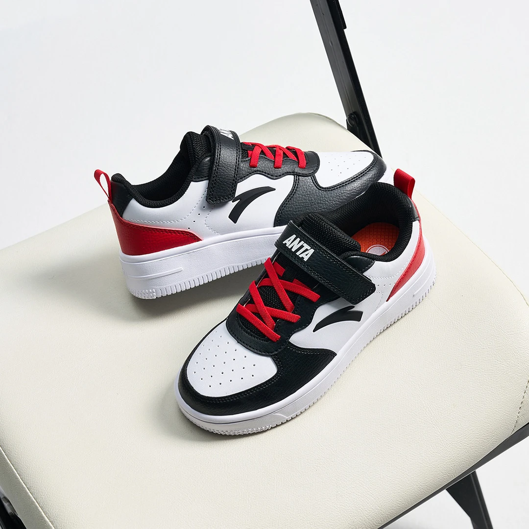 【醒狮穿搭】安踏儿童板鞋休闲鞋经典男女大童潮流运动鞋童鞋欧若风