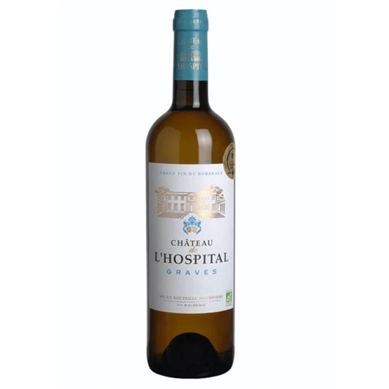 法国原瓶原装进口-豪斯古堡格拉芙干白葡萄酒750ml