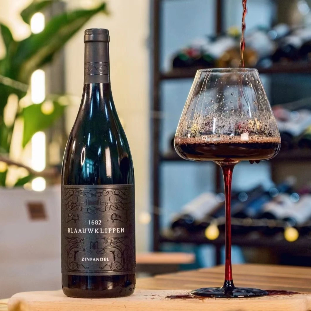 【原瓶进口】南非蓝岩酒庄-仙粉黛干红葡萄酒14.5度750ML女性之选 B