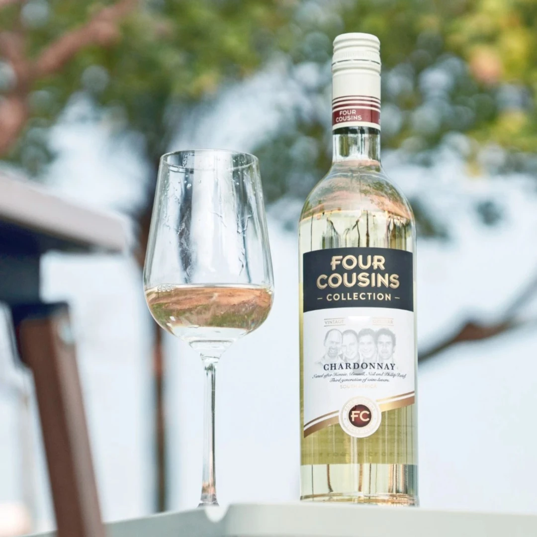 【原瓶进口】南非梵劳伦酒庄-四兄弟霞多丽干白葡萄酒14度750ml B