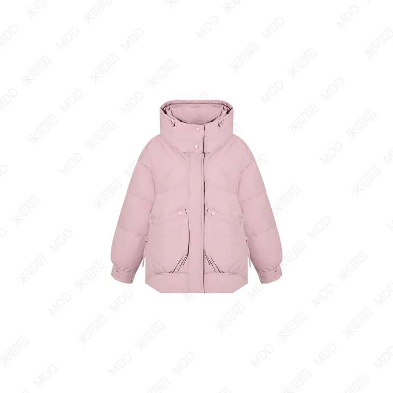 2024年时尚女款羽绒服秋冬保暖宽松休闲短款羽绒服2330A