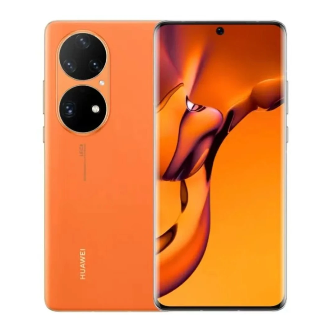 99新 Huawei/华为  P50Pro 4G手机 8+256GB 雪域白 丹霞橙 曜金黑