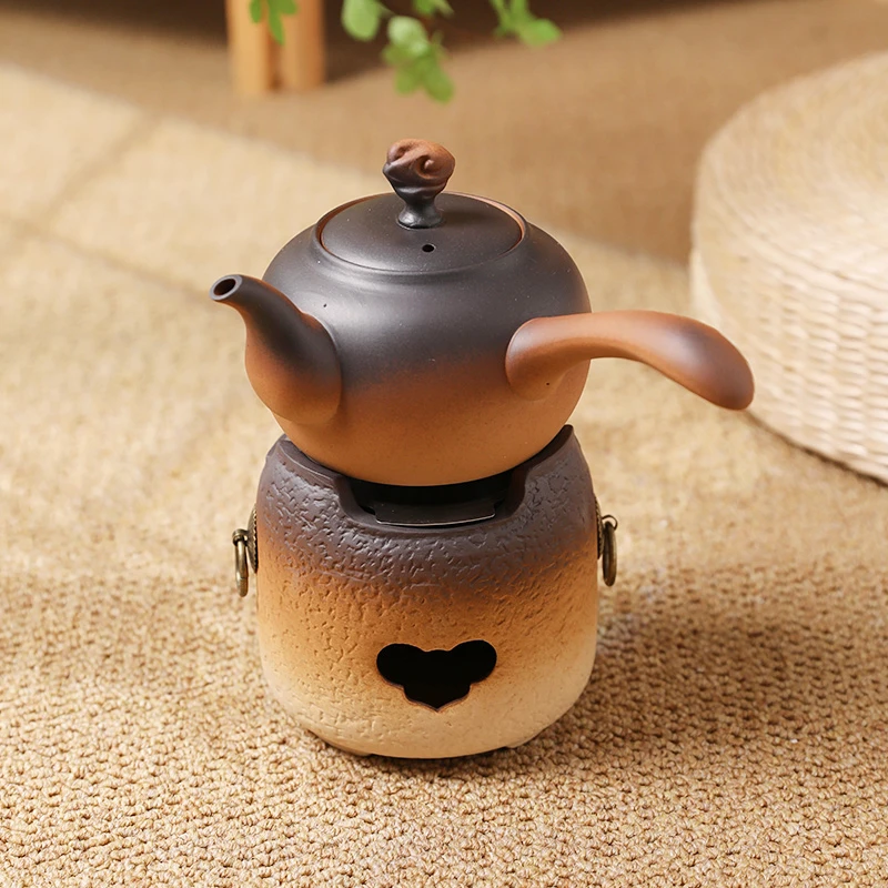 烧煮水功夫电陶碳火炉茶壶套装旅行泡茶围炉煮茶器具全套陶瓷酒精