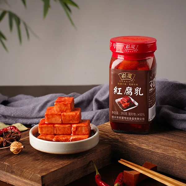 崧厦豆坊绍兴特产非遗霉豆腐豆腐乳传统手工制作好吃下饭菜美食