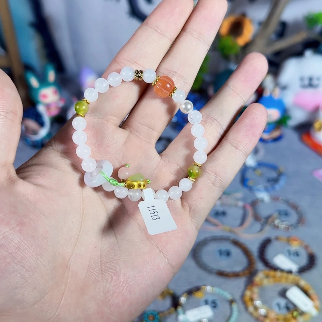 白玉菩提吊坠云水➕白玉