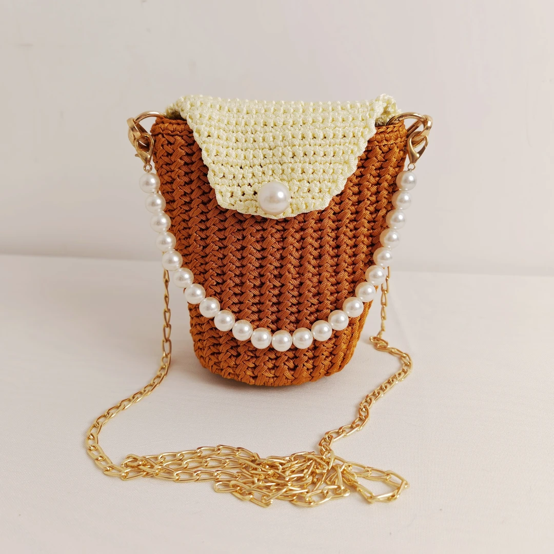 【手机包材料包】【一轴半斤】新款丝光棉麻扁带线手工编织线时尚便携